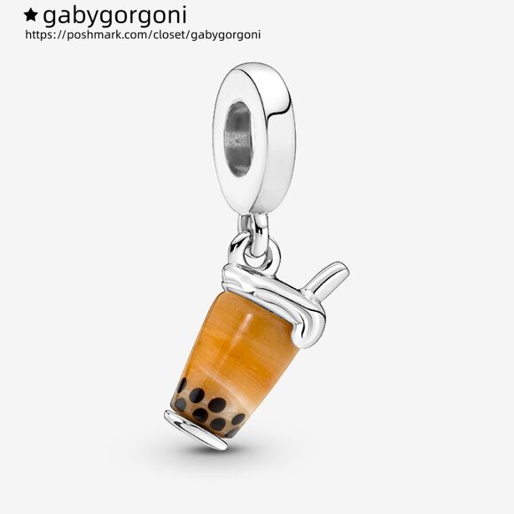 Pandora Jewelry - Pandora Murano Glass Bubble Tea Dangle Charm